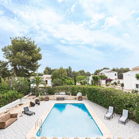 Casa Maria Top Floor Studio Apartment With Swimming Pool Jávea Eksteriør billede