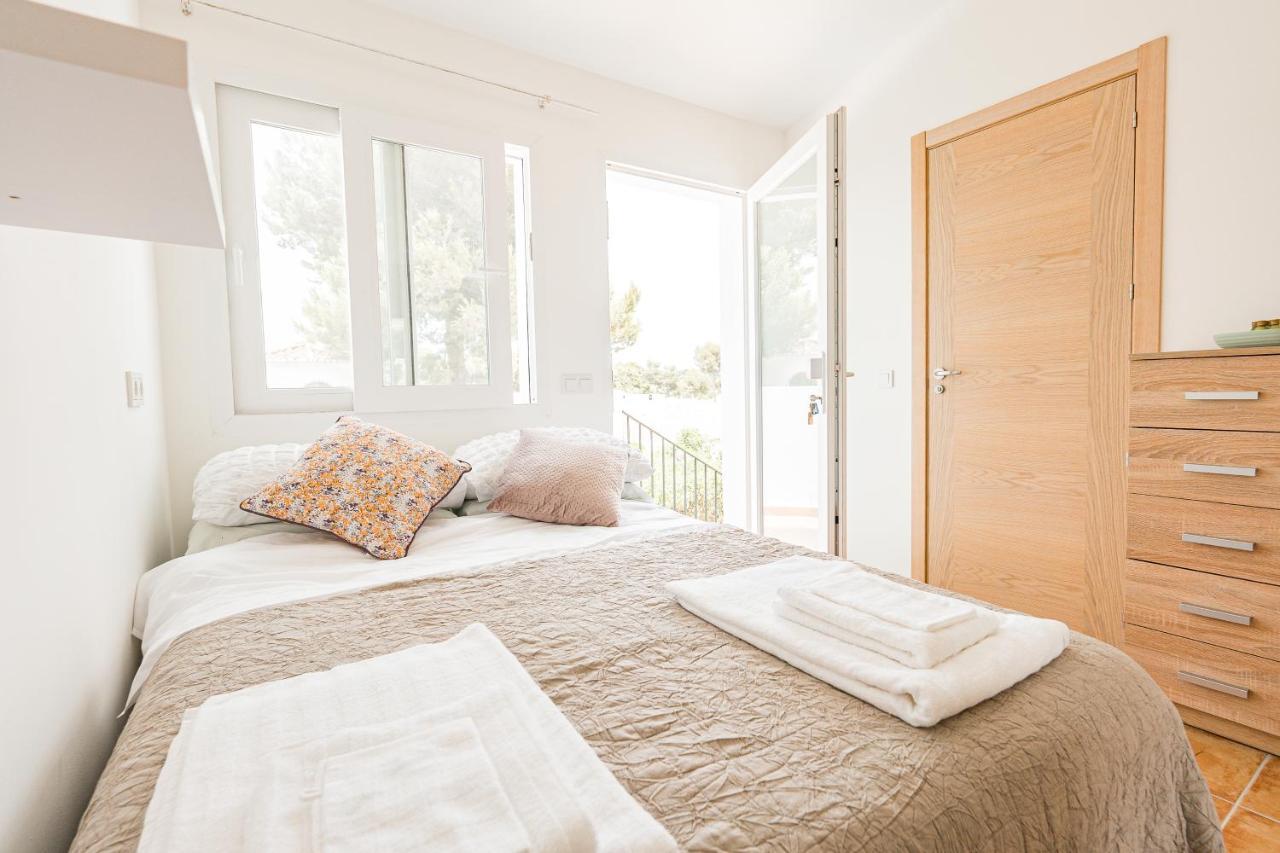Casa Maria Top Floor Studio Apartment With Swimming Pool Jávea Eksteriør billede